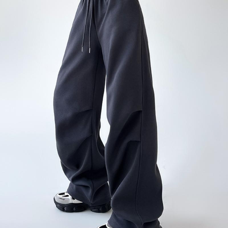 GMXIA Женские модные повседневные однотонные брюки с высокой талией и капри с принтом