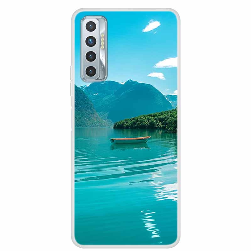 Чехол для Tecno Camon 17P Роскошный Силиконовый ТПУ Мягкий Чехол для Телефона Для Tecno Camon 17 CG7 CG6 1 7 Чехол Ударопрочный Мультяшный Funda