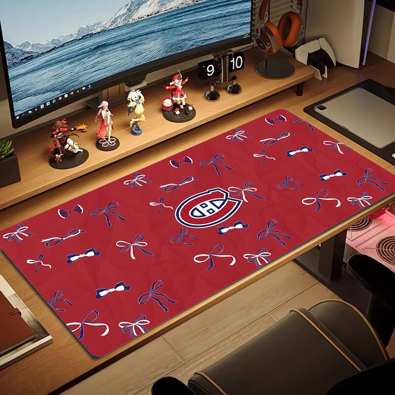 Коврик для мыши Montreal Canadiens Большой игровой коврик для стола Нескользящий Коврик для ноутбука и планшета XXL Мини-коврик для ПК с заблокированным краем