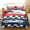 3pcs Duvet Cover Set, Cartoon Sports Car Bedding Set, Soft Comfortable Breathable Duvet Cover, For Bedroom Guest Room Decor