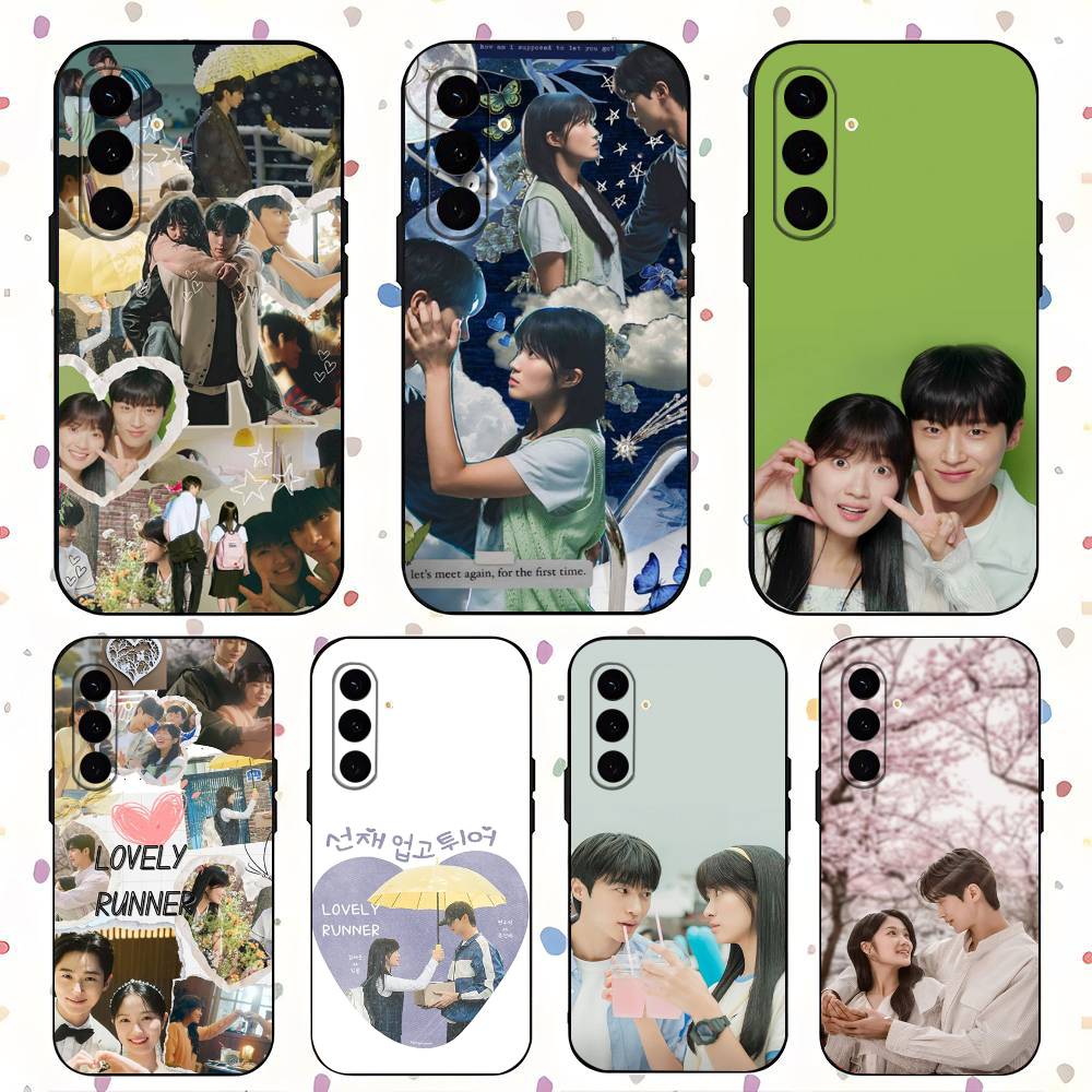 Корейские ТВ-сериалы L-Lovely Runner Для Samsung Galaxy S23 S24 S25 Ultra S22 Plus S21 Черный Мягкий Чехол Водонепроницаемый Мягкий Чехол