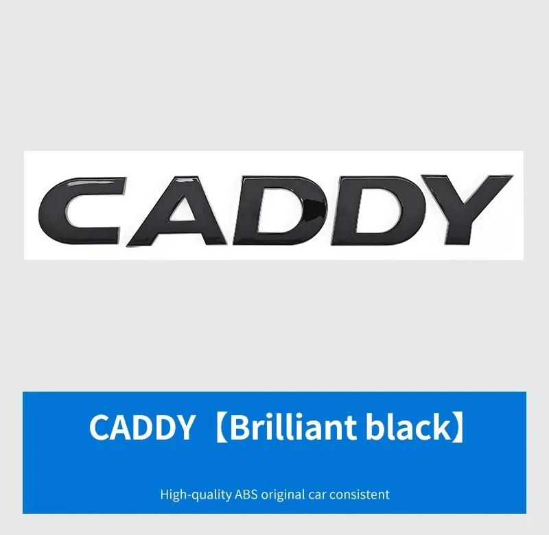 Для VW Для Volkswagen GTI/CC/V6/V8/Caddy/Jetta/Lavida специальная наклейка-шильдик на багажник из АБС-пластика серебристо-черная декоративная наклейка w