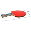 Portable Table Tennis Racket Set with 2 Rackets and 3 Ping Pong Includes Storage Easy To Use Balls, Bag, (Rackets)