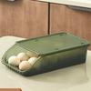 Egg Holder Innovative Auto Rolling Egg Organizer Stacked Egg Tray Fridge Egg Storage Box for Home