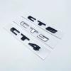 3D ABS Black Silver Letters Numbers Logo Stickers For Cadillac CT4 CT5 CT6 Car Rear Trunk Emblem Accessories