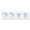 Type 82 Tempered Glass EU Smart WiFi Socket with A+C Charging and Alice Voice Control
