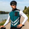 Cycling Vest WOSAWE Bike Sleeveless Gilet Windproof Hi Viz Reflective Clothing