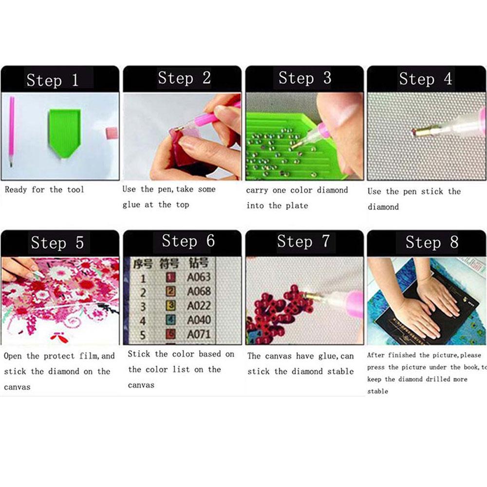 5D Diamond Painting Animal Phoenix Diy Cross Stitch Kit Home Decoration Christmas Gift Wall Decoration