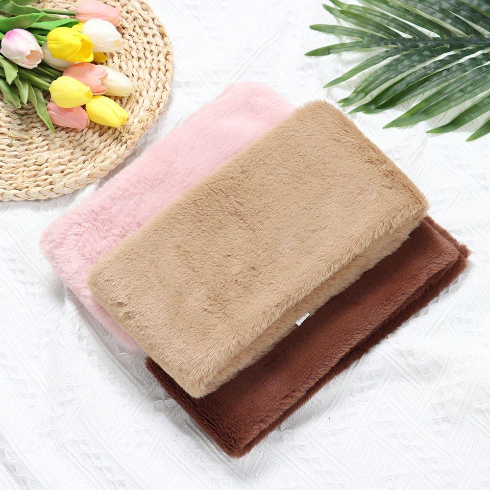 Thicken Winter Warm Shawl Cross Scarf Solid Color Neckerchief Wrap Neck Warmer