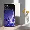 Genshin Impact Skirk Игра Для iPhone 12,14,13,15,16,11,17,X,Mini,XR,SE,XS,Plus,Pro,Max,8,7,Мягкий Силиконовый Черный Чехол