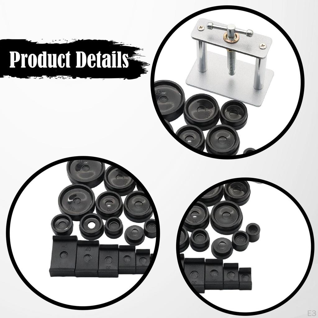 Закрыватель задней крышки часов, Набор инструментов для пресса для часов, Профессиональный набор для ремонта различных видов часов