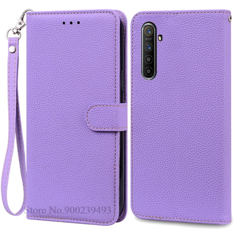 Для Realme X2 Чехол Силиконовый Мягкий Кожаный Чехол-Книжка с Кошельком Для OPPO Realme X2 Чехол Realme X 2 Чехол для Телефона Накладка Футляры