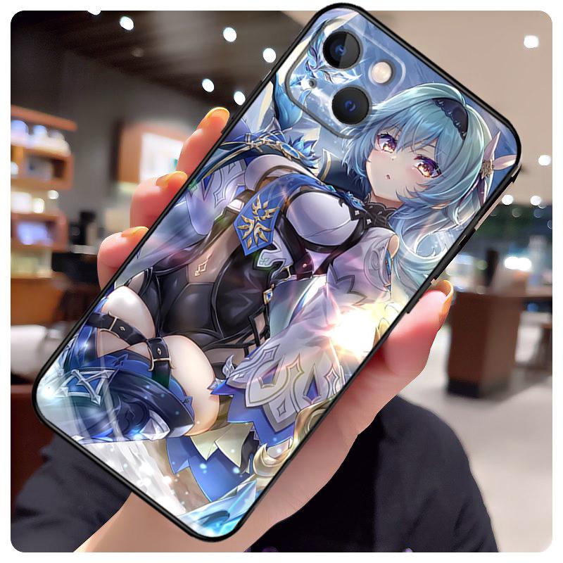 Чехол Genshin Impact Eula для iPhone 17 Pro Max 15 14 13 11 12 16 Pro Max mini 15 16 Plus 16e 17 Air Чехол для телефона