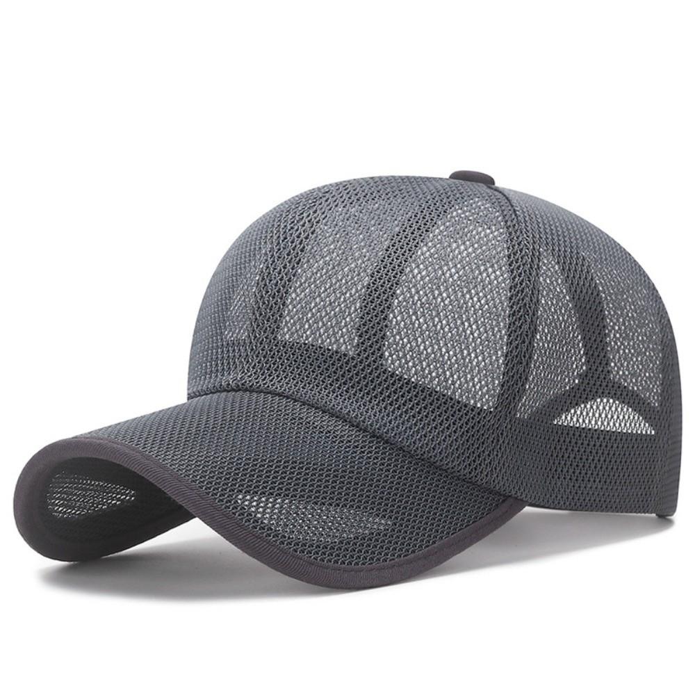 Quick Dry Full Mesh Caps Adjustable Sunscreen Hats Summer Baseball Cap For Man Women Unisex