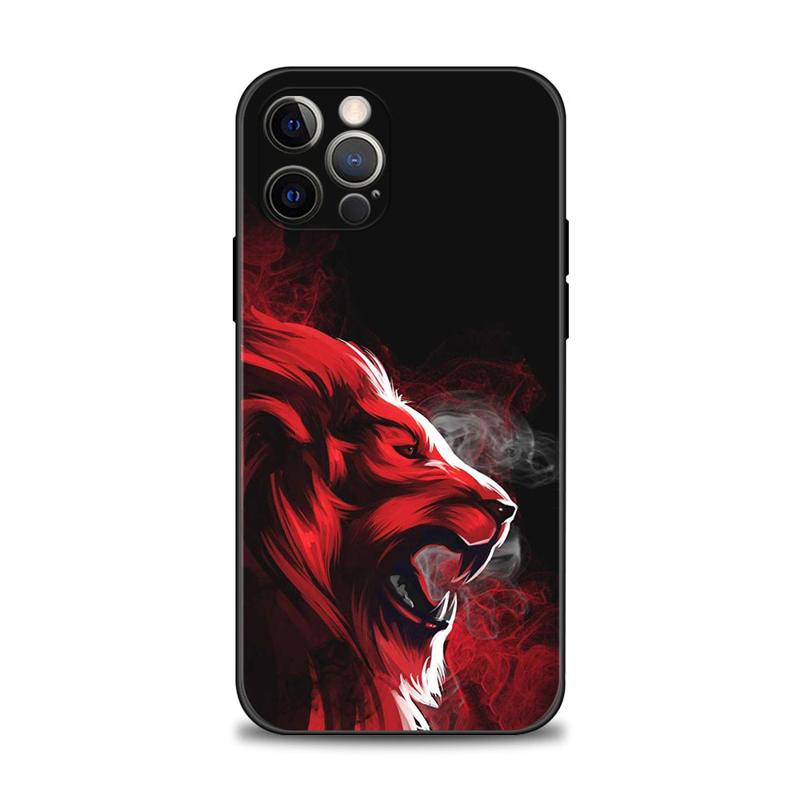 Чехол для телефона с изображением животного тигра и льва для iPhone Samsung Galaxy Redmi Xiaomi Oppo OnePlus Note SA 7 8 9 10 11 12 13 14 20 21 22 23 53 54 Pro Max Ultra