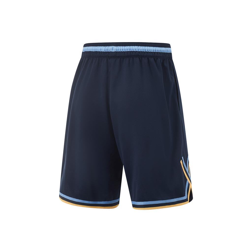 Li Ning Баскетбольные шорты мужские темно-синие AAPV023-7