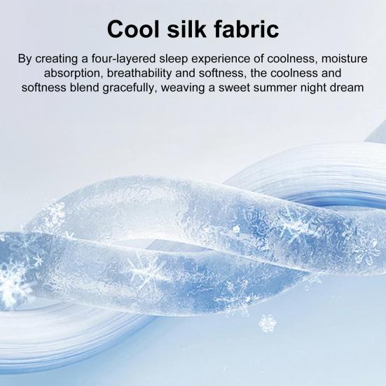Summer Quilt Cooling Technology Easy Care Lightweight Design Cooling Effects Quilt Refreshing Sleep Solution