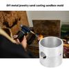 Professional Metal Jewelry Casting Tool Sturdy Aluminum Alloy Cylinder Mold Convenient Accessory for Goldsmiths