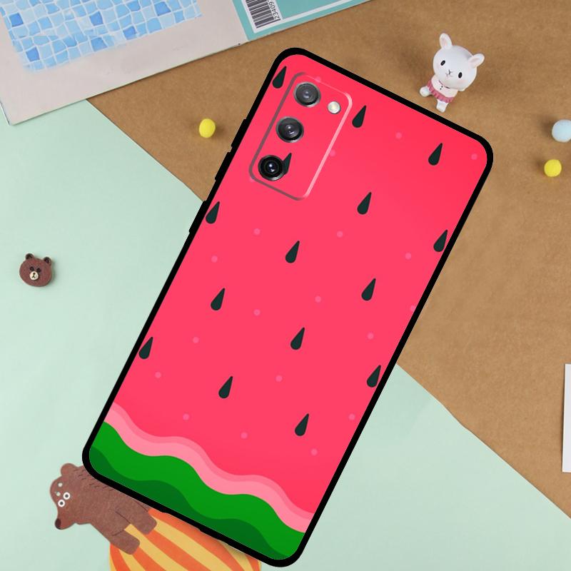Чехол для телефона с изображением арбуза для iPhone Samsung Galaxy Redmi Xiaomi Oppo OnePlus Note SA 7 8 9 10 11 12 13 14 20 21 22 23 53 54 Pro Max Plus Ultra TPU Soft