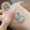 Glitter Nail Art Sequins Box Set High Shine Iridescent DIY Decorations