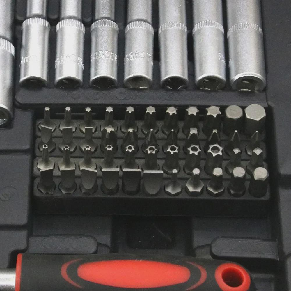 Набор многофункциональных автомобильных ремонтных головок, 215 предметов