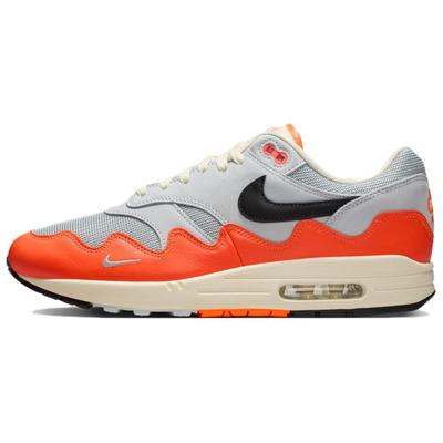 Кроссовки унисекс Patta x Air Max 1 Hyper Crimson Белый Черный-Pure-Platinum II7055-800