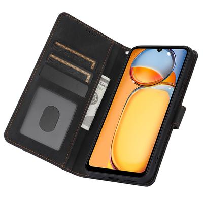 Для Xiaomi Redmi 13C 4G/5G/13R 5G/Poco M6 5G/Poco C65 4G Чехлы для телефонов Противоударный кожаный чехол-книжка