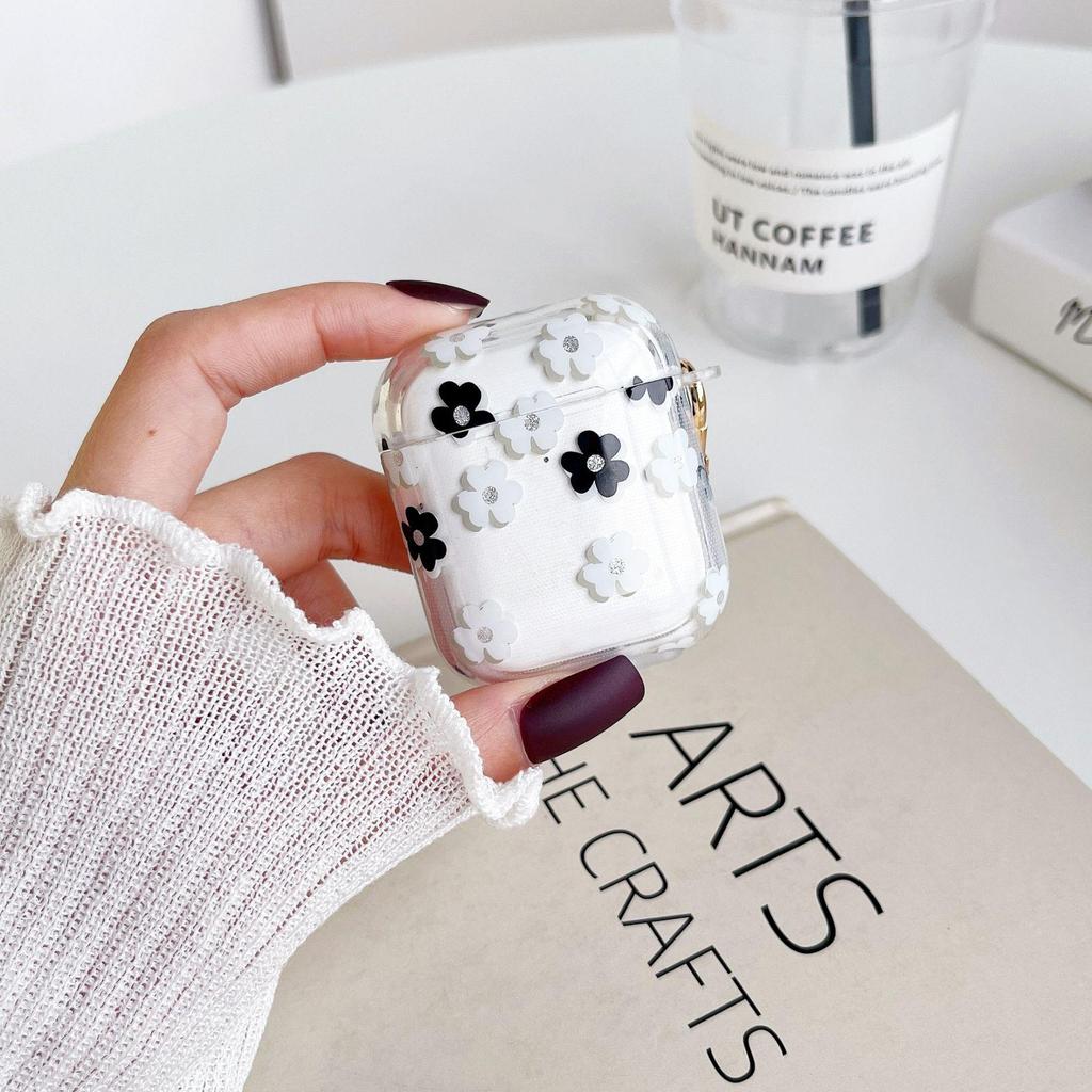 Высокопрозрачный блестящий порошок для мягкого чехла AirPods 4/Pro2 и Apple 3 Bluetooth