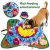 Pet Snuffle Mat for Dogs Cats Interactive Slow Feeder Treat Toy Non-Slip Dog Puzzle Game Mat Dog Feeding Licking Mat
