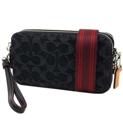 Сумка через плечо Сумка для камеры Kira Crossbody Сигнатурная телячья кожа Черный Сигнатурный деним телячья кожа CE778 LHDRJ Деним/Рафинированный [Товар]