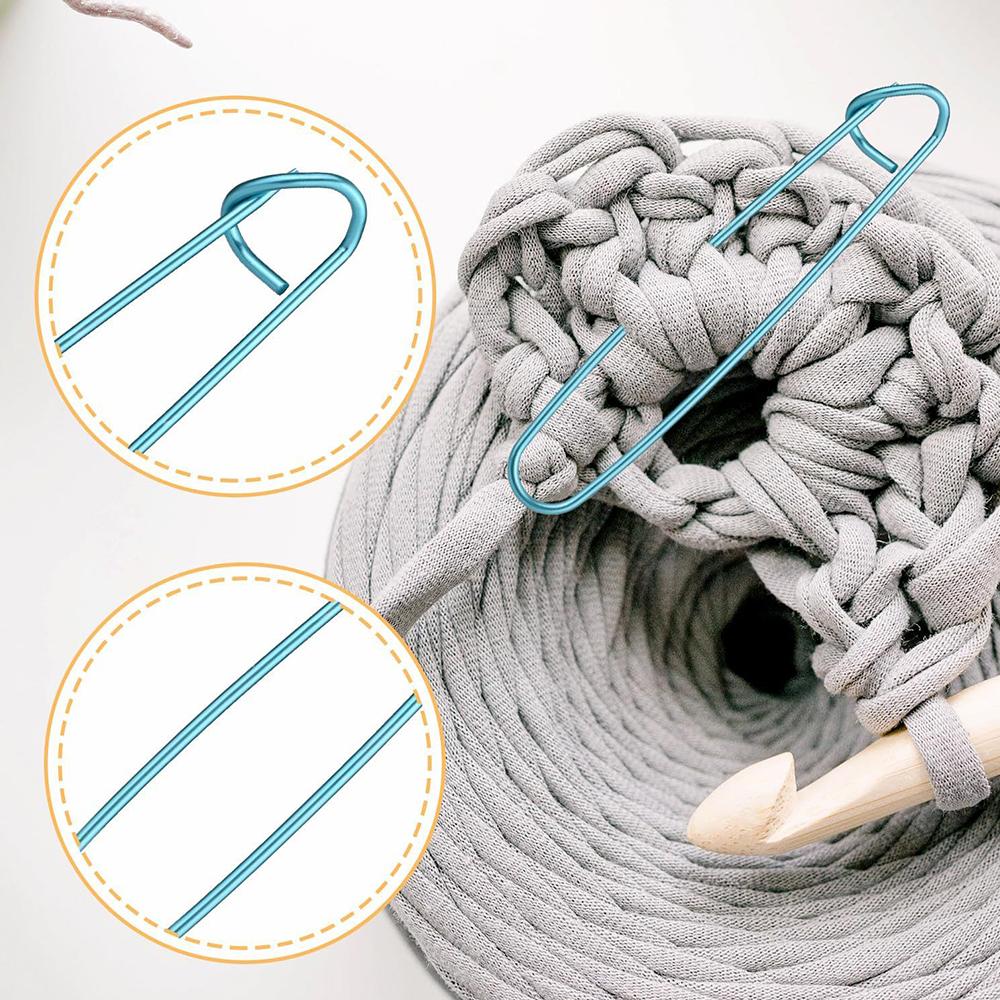 12pcs Knitting Stitch Holders Versatile Yarn Stitch Marker for Quilting Sewing