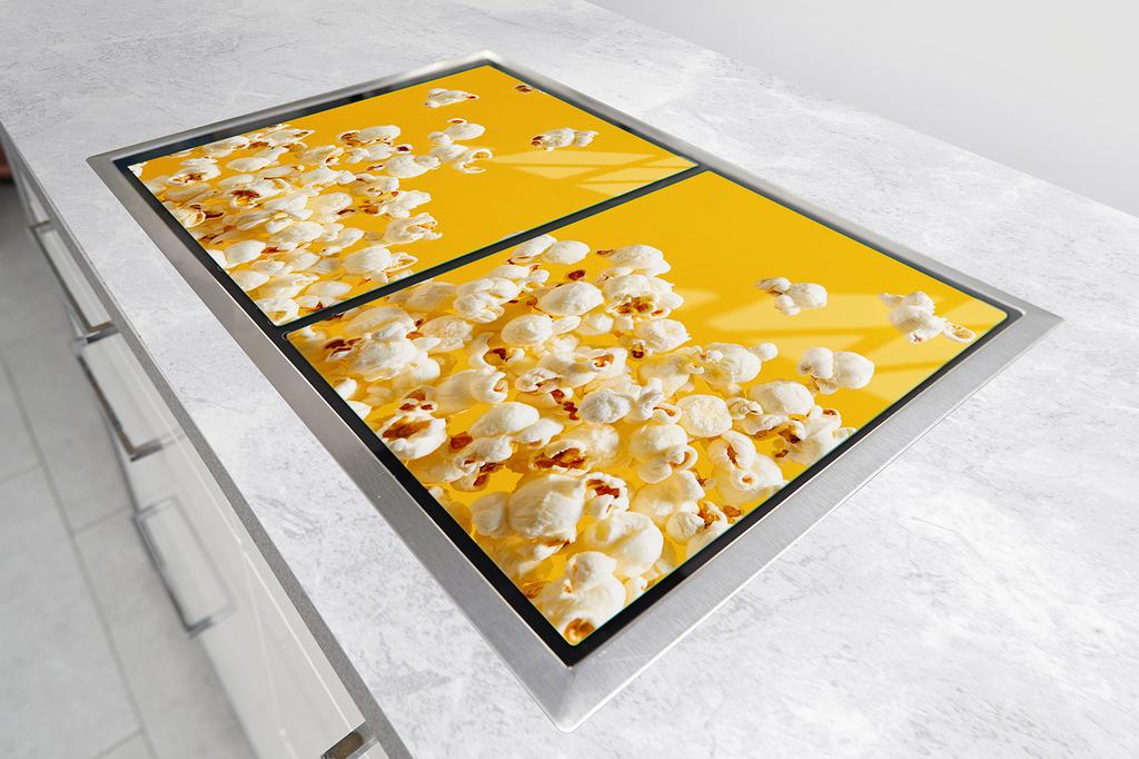 Glass protective plate for the stove 2x45x52 Kitchen