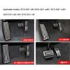 ulsap8 Car Accelerator Brake Pedal Footrest Pedal Plate Cover For Volvo XC60 XC90 S90 v90 s60 v60 xc40 Accessories 2022-25
