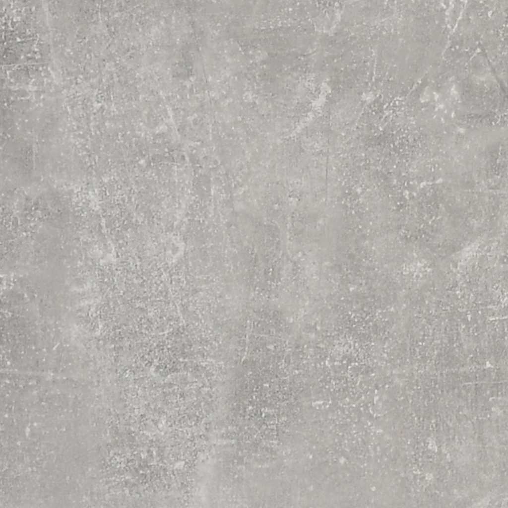 Nightstand Concrete Gray 57x55x36 cm Particleboard