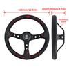 VERTEX 320mm Design Style Automobile Repacking Racing Steering Wheel 6 Bolt Alloy Drift Racing Steering Wheel With Horn Button
