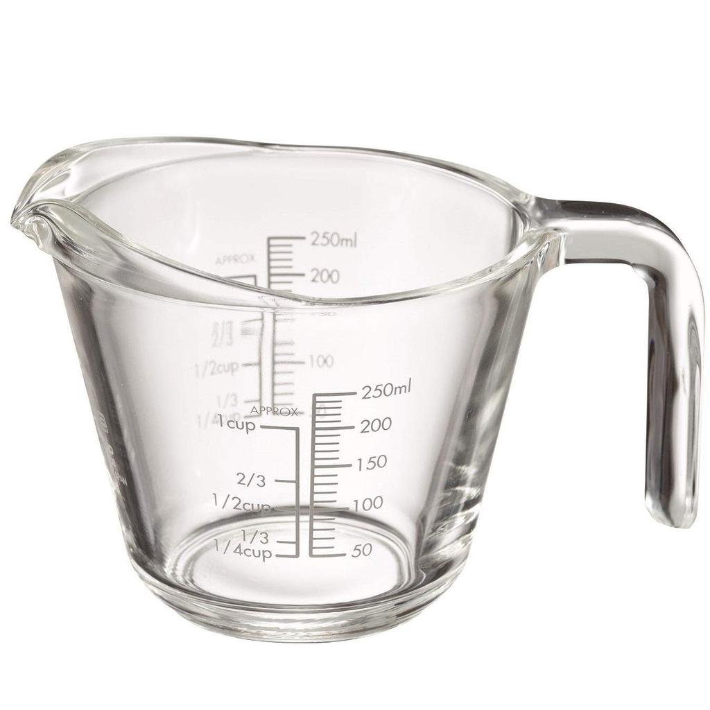 Hario Measuring Cup 250 Practical Capacity 250ml Gray Made In Japan MJP-250-GR