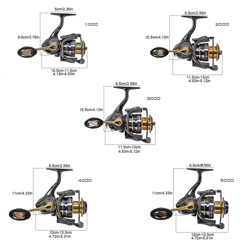 Новая цельнометаллическая рыболовная катушка для спиннинга, тип 15 кг, максимальное сопротивление, передаточное отношение 5,5:1 рыболовная катушка, подходящая для рыбалки на открытом воздухе в любых водоемах