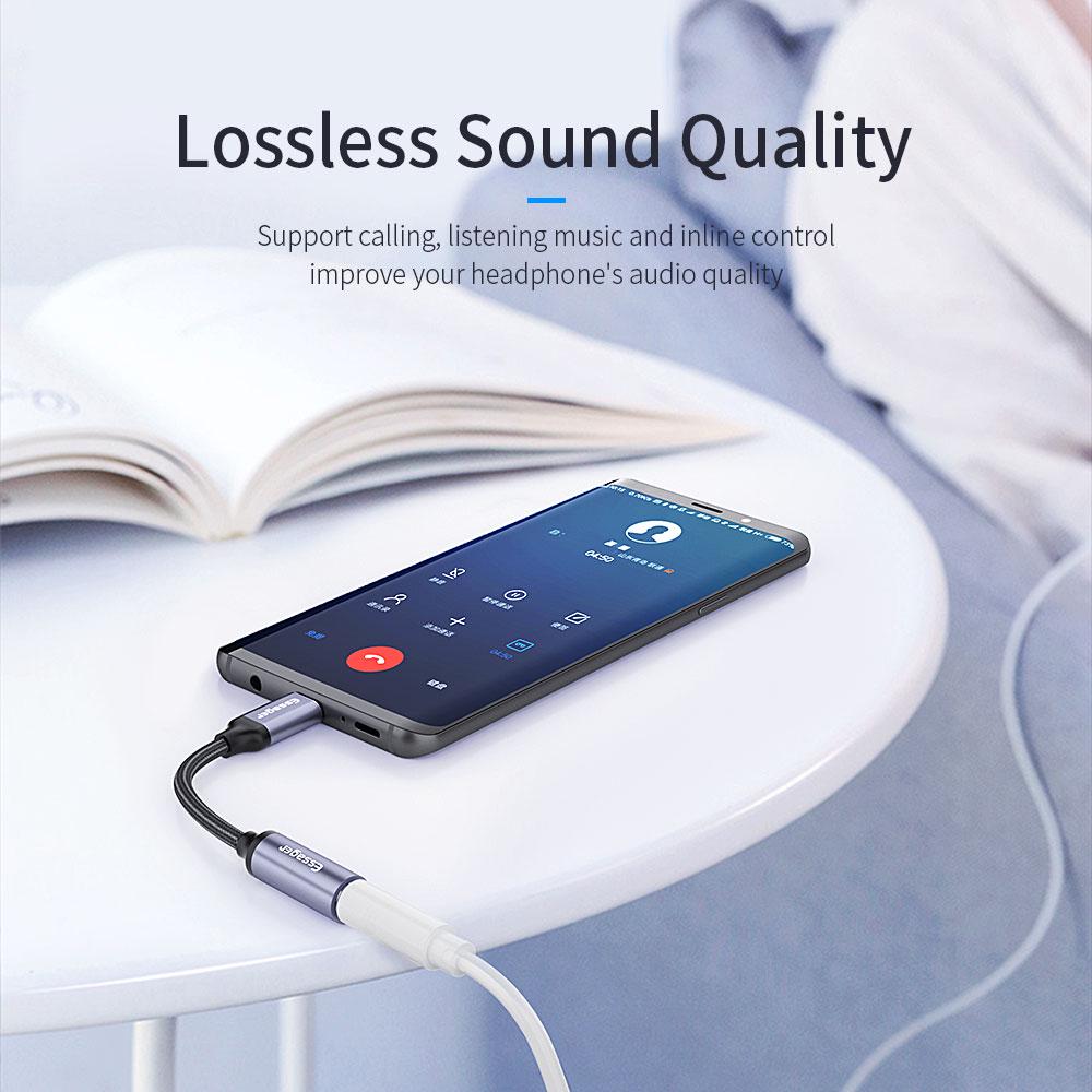 Адаптер для наушников Essager Type c с разъемом 3,5 мм USB C до 3,5 мм аудио Aux кабель для Huawei P40 P30 Pro Xiaomi Mi 9 8 Oneplus 7 7t