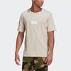 Adidas Originals R.Y.V T Shirts Men's Ecru Crew Neck Moderate Straight Fit GN3298