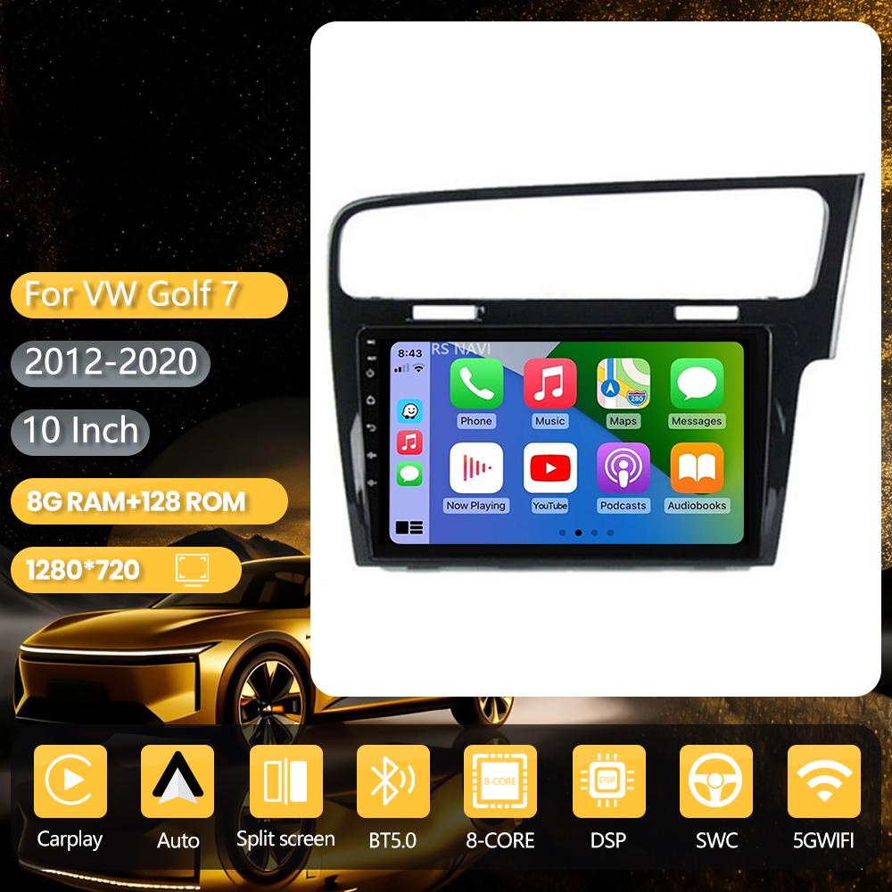 Автомагнитола Android 16 для Volkswagen VW Golf 7 MK7 GTI 2012-2021 правый руль RHD Carplay Android Auto Стерео Plug and Play