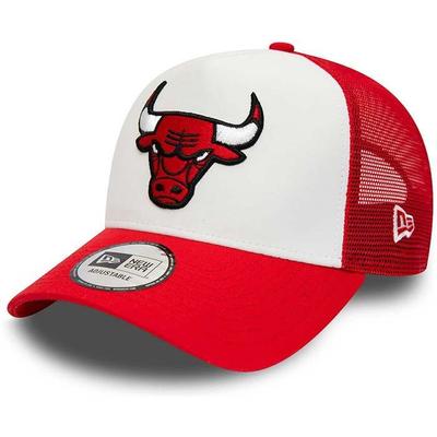 Кепка Тракер - New Era - Chicago Bulls - Черный - Один Размер - 100% Хлопок