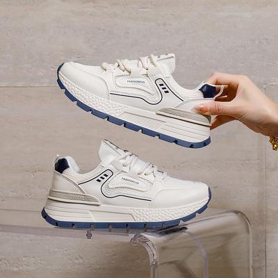 2025 лето новая корейская версия дышащая женская обувь с плетением из мух ins tide студенческая спортивная повседневная обувь для бега AD8861-3