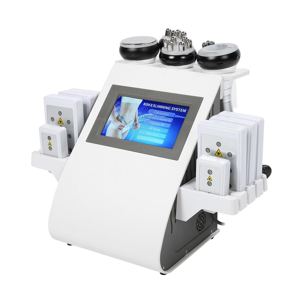 Многофункциональный 6 в 1 аппарат для сжигания жира настольный аппарат для похудения RF с вилкой 110‑240 В переменного тока