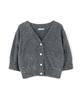 Lame Feather Short Sleeve Cardigan