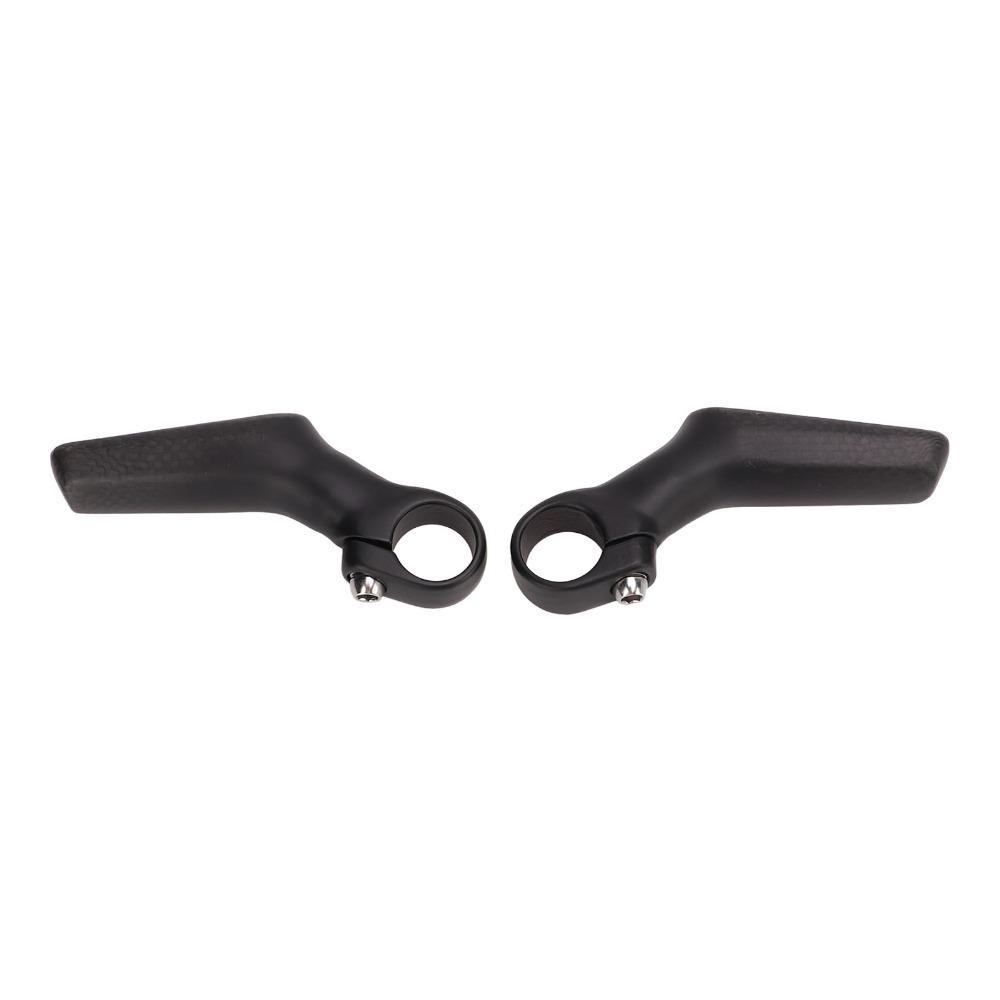 1 Pair L Shape Bike Handlebar Bar Ends Ergonomic Bike Auxiliary Handlebar Mountain Bike Riding