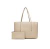 Bag Calvin Klein Foil Logo Tote W/Pouch LV04F3274G Beige
