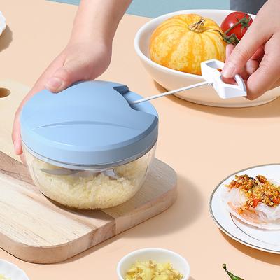 1шт ручной измельчитель ручной веревочный кухонный комбайн измельчитель для салата чеснокорезка лука кухонный инструмент аксессуары