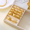 316L Stainless Steel Ocean Starfish Open Ring for Women Fashion Star Flower Irregular Geometric Ring Adjustable Finger Jewelry