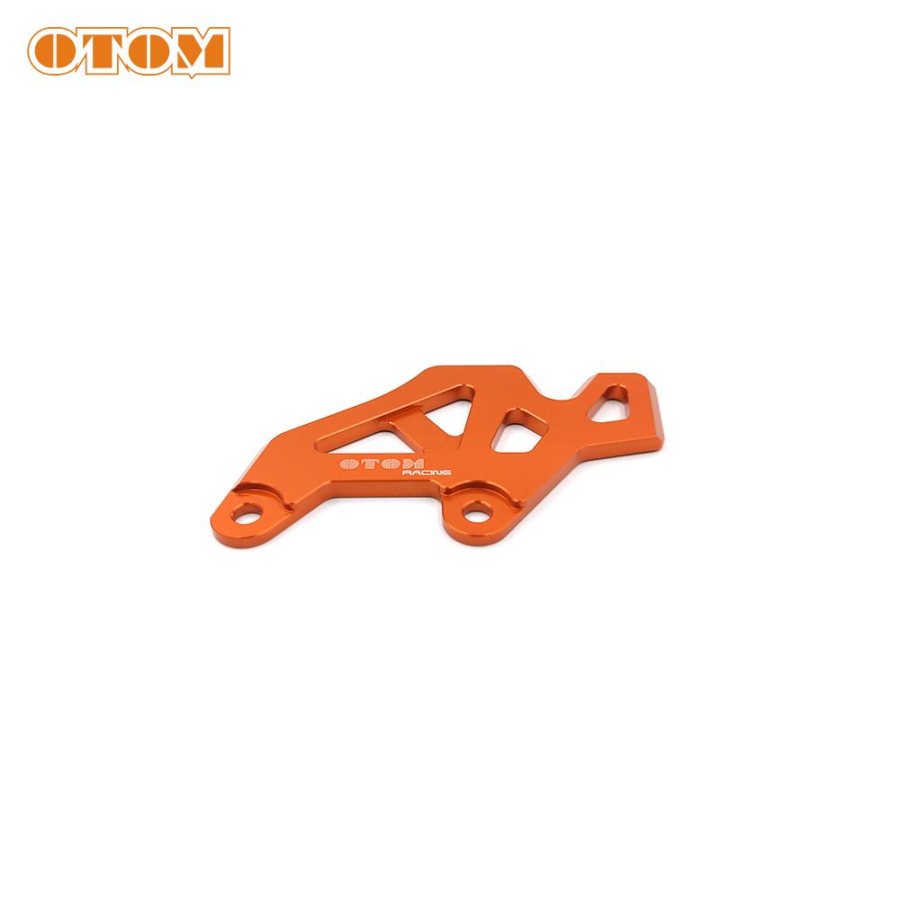 OTOM Motorcycle Rear Brake Master Cylinder Cover Front Pump Protection Guard Brake Caliper Bracket For KAYO T4 K6 GUIZUN MX4 BRZ
