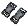 Черная двойная регулируемая 20/25/32/50мм тактическая пряжка для рюкзака Новая пластиковая фурнитура Инструмент для улицы